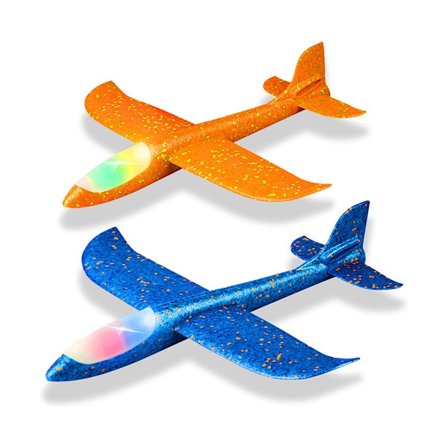 Stor 17,5" Skumflygende Fly - Utendørs Flygende Leke for Barn