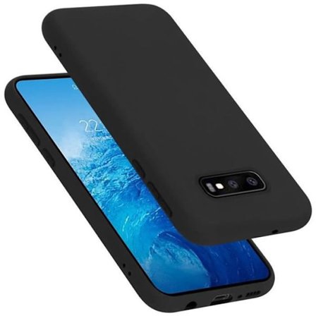 Coque för Samsung Galaxy S10e Fodral i LIQUID BLACK Etui Skydd i Silikon TPU mobiltelefon