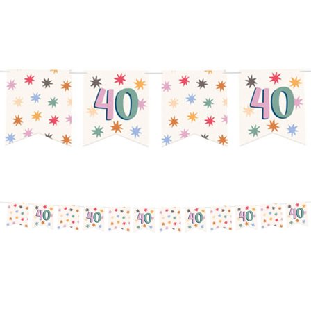 Flaggirlander med Stjerner 40 år