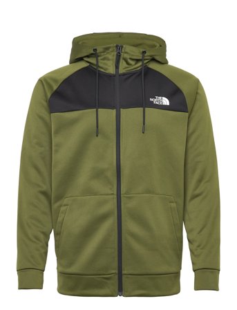 The North Face M Reaxion Fleece F/Z Hoodie - Eu - Khaki green - XS