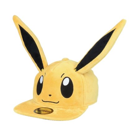Difuzed - Keltainen snapback Lippis - Pokémon Eevee Plush Yellow Snapback @ Hatstore
