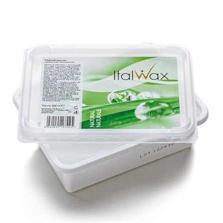 500g Naturlig - Parafin - Italwax Transparent