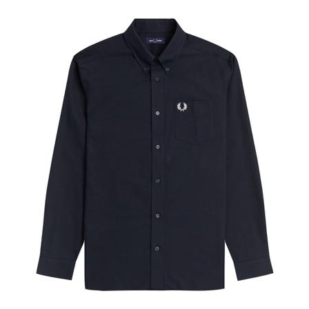 Fred Perry - Skjortor - Blå - Herr - Storlek: Xl, Herr, Storlek: XL