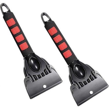 2-pak isskraber til bil, ridsefri isskraber til bilrude, frostsne (FMY)