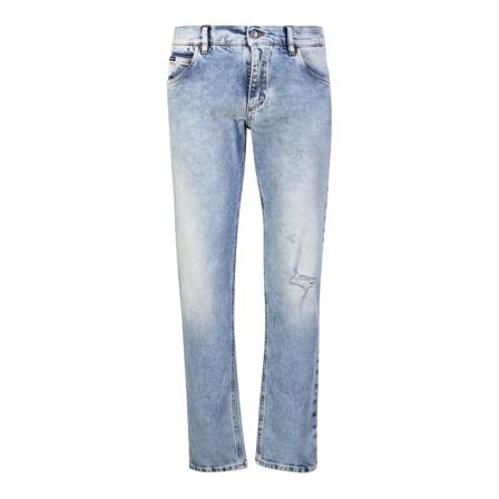 Dolce & Gabbana Straight Jeans blå, Herr, Herr, Storlek: L