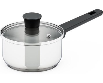 ON Saucepan 16X8cm - Kastrull i rostfritt stål, 1,5 liter