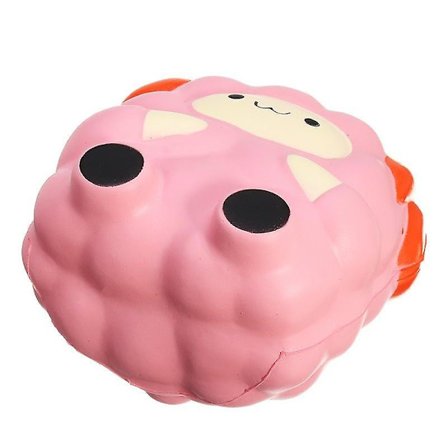 Squishy Jumbo Får Lamm 12 cm Söt Mjuk Slow Rising Collection Presentdekorleksak