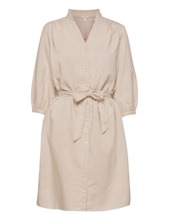 Dresses Light Woven Beige EDC By Esprit