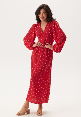 BUBBLEROOM Balloon Sleeve Maxi Dress Klær