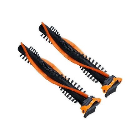 2 st Ersättningsrulleborste för Philips SpeedMax Pro FC6 XC8 XC7 FC6822 FC6823 Dammsugare (FMY)