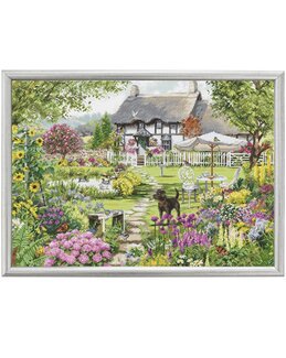 Broderikit Billede Smuk Have - Luca-S