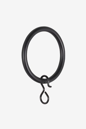 Jotex - Do Zasłon 10 Sztuk Czarny - Kółka - Kup Akcesoria do zasłon firmy Jotex