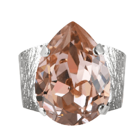 Caroline Svedbom Classic Drop Ring Vintage Rose Ringar Dam Silver ONESIZE