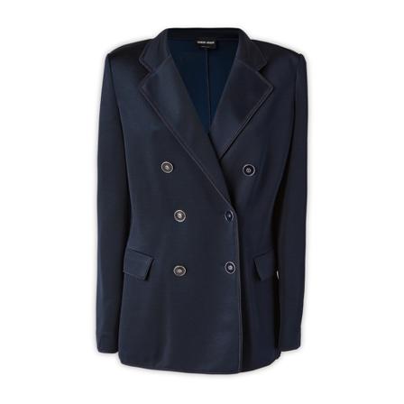 Giorgio Armani - Blazer - Svart - Dam - Storlek: M, Dam, Storlek: M