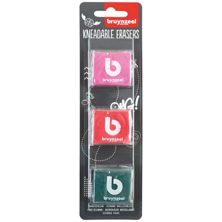 Bruynzeel Knådgummi 3-pack