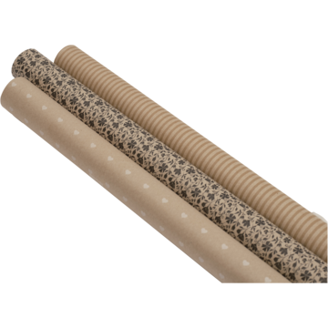 Gavepapir Natural Mix