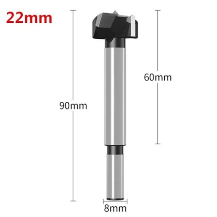 Poranterät puunporaus 22mm