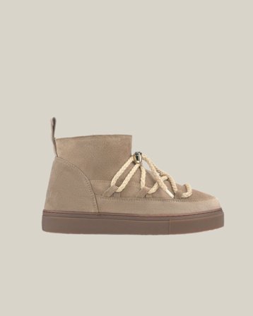 INUIKII CLASSIC LOW Beige Schuhe Mädchen - Kids Brand Store