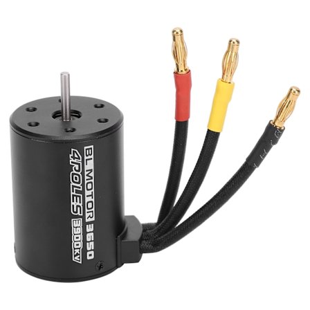 RC-moottori, vedenpitävä harjaton sensoriton moottoritarvike 1/8 1/10 RC-automalliin 3650 3900KV harjaton moottori