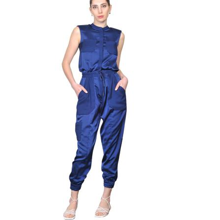 High Full suit , Blauw , Dames , Maat: S Jumpsuits