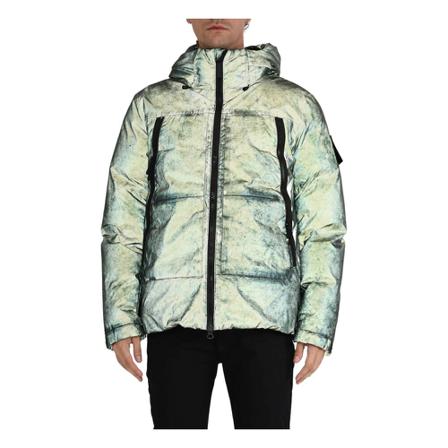 Outhere, Down Jackets Groen, Heren, Maat:L