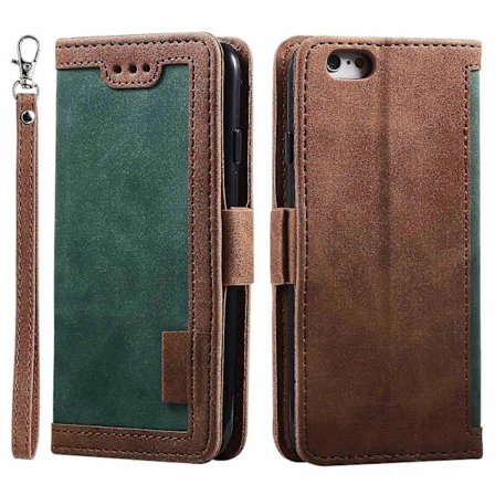 til iPhone 16e Etui Blokerende Wallet Stand Læder Telefon Cover-WELLNGS