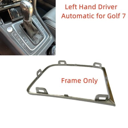Krom Gearshiftramme Til VW Volkswagen Venstrekørsel Automatisk DSG Golf 7 7.5 Golf R Gearshiftstang 5GG713203A - Venstre Driver Left Driver