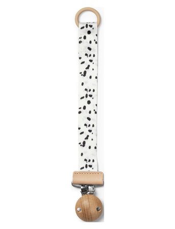 Elodie Details Pacifier Clip Wood - Dalmatian Dots - Multi/patterned - ONE SIZE