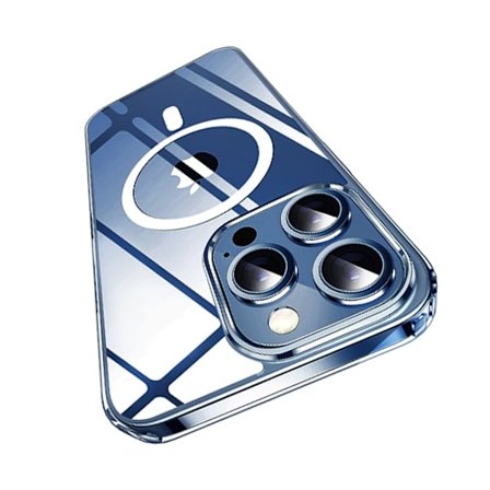 iPhone 12 Pro Max Stöttåligt MagSafe Skal - Transparent