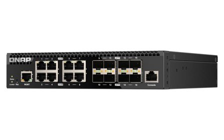 QNAP QSW-M3216R-8S8T - switch - 16 porter - Styrt - rackmonterbar