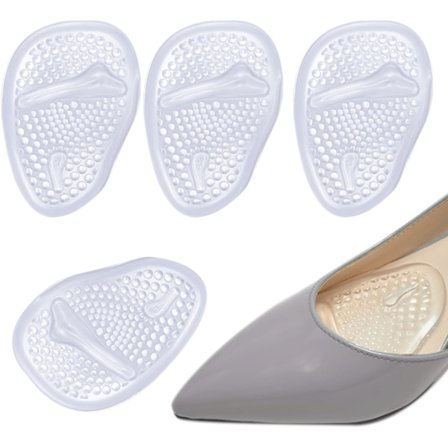 2 Paria (läpinäkyvää) Etujalan tyynyä, Puolipohjalliset Plantar-tyynyt,