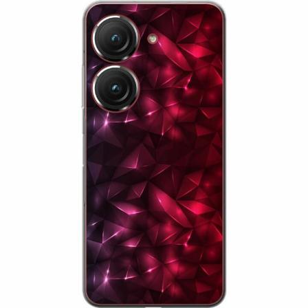 Asus Zenfone 9 Mjukt Skal - Tempting Red