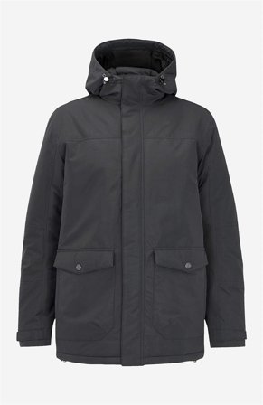 Cellbes of Sweden - Polstret jakke i mørk grå for menn i størrelse M