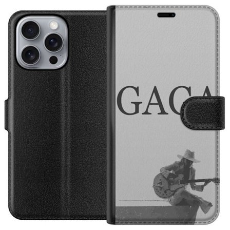 Yhteensopiva Lompakkokotelo Apple iPhone 16 Pro Max Stitch ympäröity mustikoilla söpössä kawaii-tyylisessä nallekarhussa