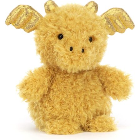 Jellycat Lille Blødt Legetøj Gylden Drage Golden Dragon[BT] Golden Dragon-FD-