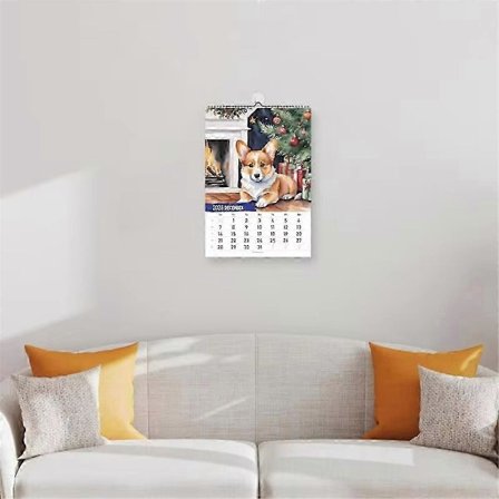 Corgi Kalender 2025 Hundekalender Vægkalender Søde Corgi Årlig Årsplanlægger 12 Måneders Kalenderplanlægger til Organisering