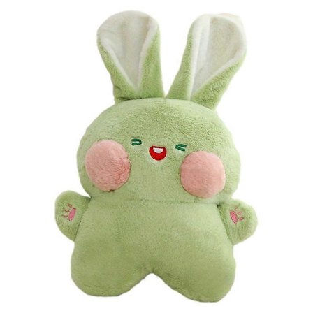 Søt Dudu Kanin Dukke Pute Dukke Liten Kanin Plysj Leketøy Dukke Barnegave-grønn