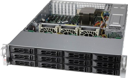 SUPERMICRO Server Geh 2U/2x920W/12x3.5" LA26AC12-R920LP1