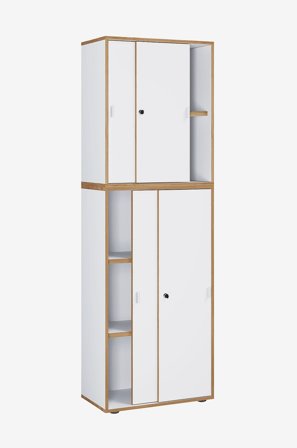 VCM - Liukukaappi, jossa on 5 lokeroa Salia B60 - Monivärinen - Hyllyt & säilytys - - Homeroom