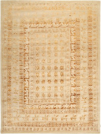 Contemporary Designs Tæppe 303X409 Beige Stort Uld, Indien