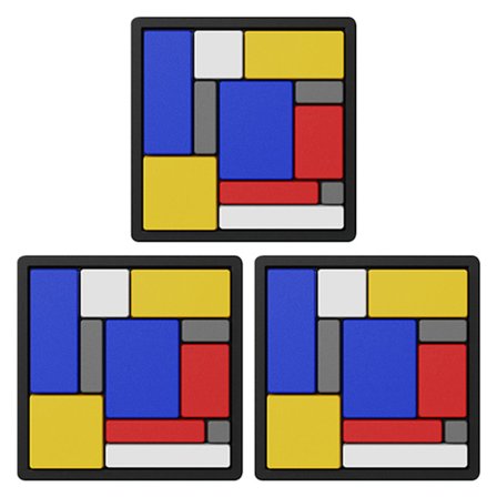 Geometriske blokker Spill med oppbevaringsbrett Logisk hjerneleketøy Puslespill for barn Montessori pedagogiske leker Hjernetrim Present