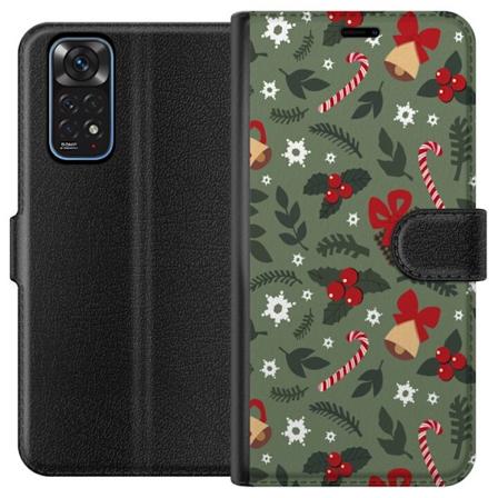 Xiaomi Redmi Note 11 Lommeboketui God Jul mønster