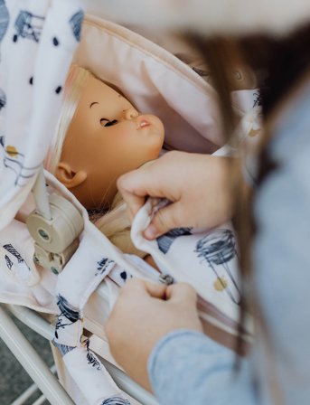 Skrållan Skrållan Dockvagn - Multi/patterned - 660X 360X 720MM