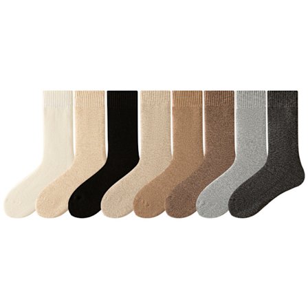 2 par damstrumpor i ull, vintervarma strumpor 8 par