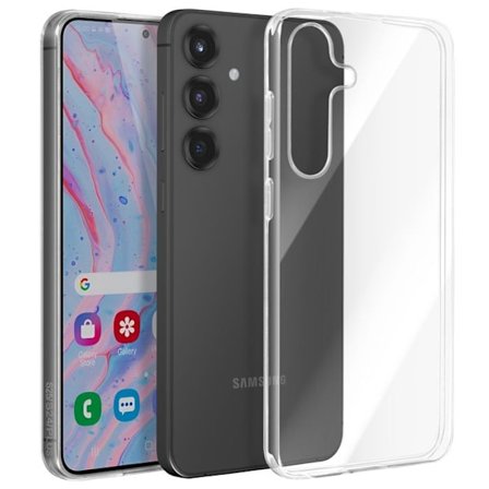 Fodral - Samsung Galaxy S25 Plus - Mjukt silikongele - Tjocklek 1mm - Transparent