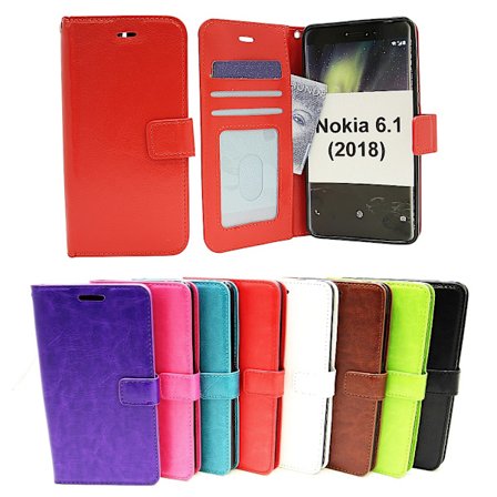 Crazy Horse Wallet Nokia 6 (2018)