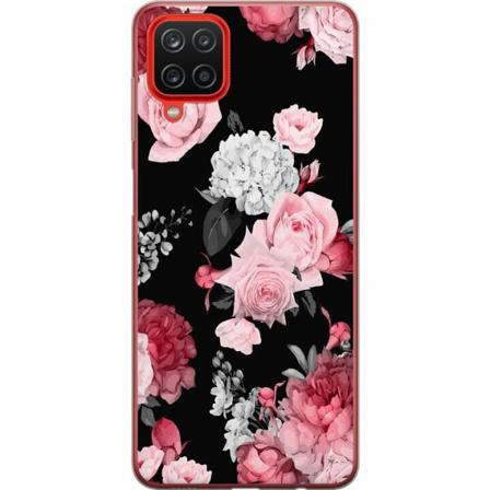 Samsung Galaxy A12 Mjukt Skal - Floral Bloom