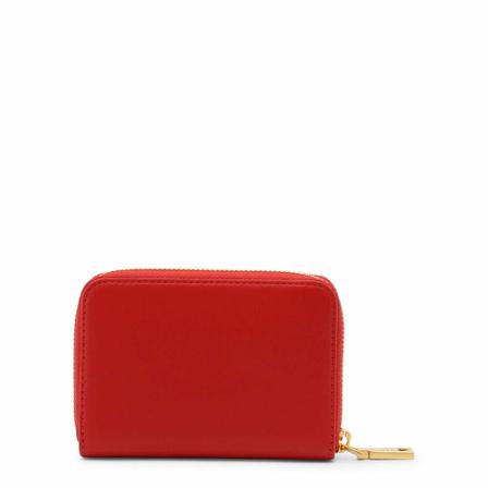 Love Moschino, Wallets Cardholders Czerwony, Kobieta, Rozmiar: ONE Size