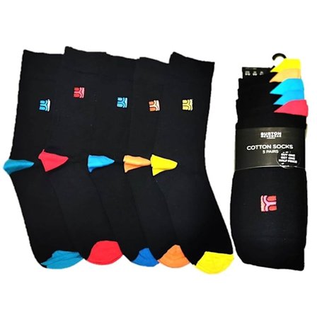 5 Par Herr Strumpor Storlek 39-42 /43-46