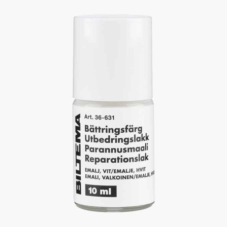 Biltema - Utbedringslakk hvitevareemalje 10 ml
